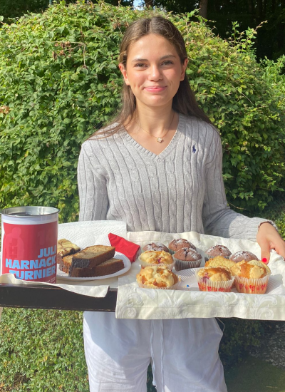 Kuchenverkauf Juli Harnack Turnier